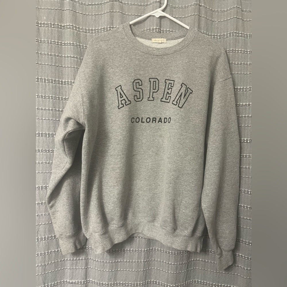 Stevie Hender Grey Aspen sweatshirt